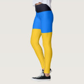Gelbblau Leggings (Links)