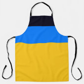 Gelbblau Schürze (Vorderseite)