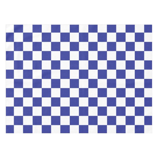 Gelbblau und weiß tischdecke (Vorderseite (Horizontal))