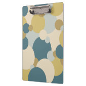 Gelbblaue Moleküle Zwischenablage Klemmbrett (Links)