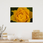 Gelbblüte Poster (Küche)
