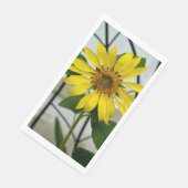 Gelbblüte Serviette (Ecke)