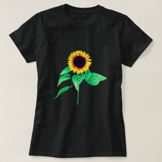 Gelbblütenblume T - Shirt (Design vorne)