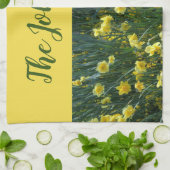 Gelbblütendüree Geschirrtuch (Gefaltet)