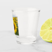 Gelbblütenernte Schnapsglas (Rechts)