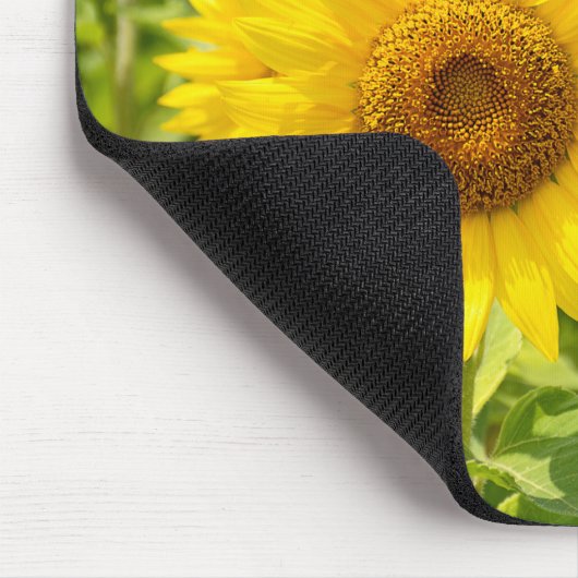 Gelbblütenfeld Mousepad (Ecke)