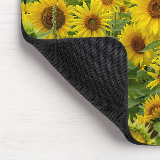 Gelbblütenfeld Mousepad (Ecke)