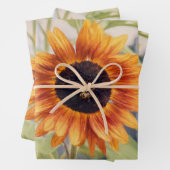 Gelbblütengarten Geschenkpapier Set (Beispiel)