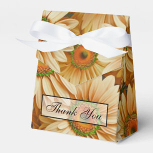 Gelbblütengelbe Gelbblütenblume Geschenkschachtel