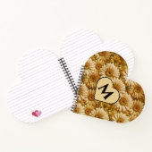 Gelbblütengelbe Gelbblütenblume Notizblock (Innenseite)