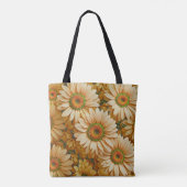 Gelbblütengelbe Gelbblütenblume Tasche (Rückseite)