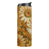 Gelbblütengelbe Gelbblütenblume Thermosbecher (Nach links gedreht)