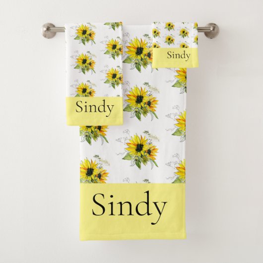 Gelbblütenhandtuch Set (Insitu)