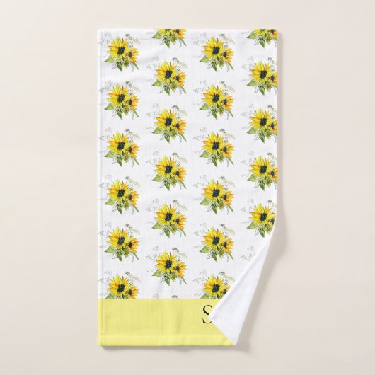 Gelbblütenhandtuch Set (Handtuch)
