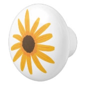 Gelbblütenknochen (gestrichen) keramikknauf (Rechts)