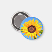 Gelbblütenmagnet Magnet (Vorderseite/Rückseite)