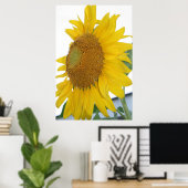 Gelbblütenmakro Poster (Heimbüro)