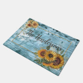 Gelbblütenname Fußmatte (Schrägansicht)