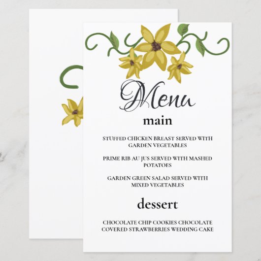 Gelbblütenöl, botanisch, handgezogen (Vorne/Hinten)