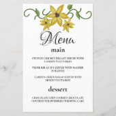 Gelbblütenöl, botanisch, handgezogen (Vorderseite)