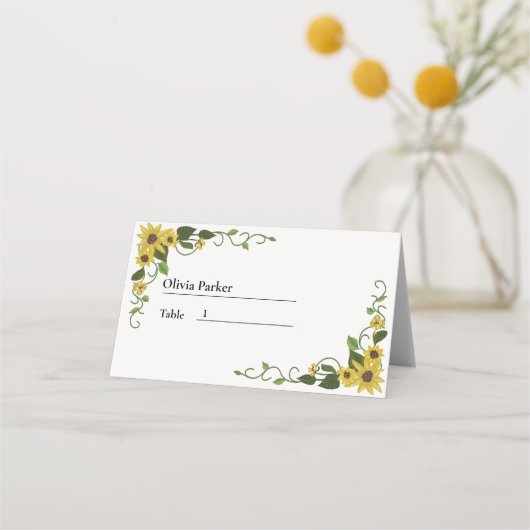 Gelbblütenöl, botanisch, handgezogen platzkarte (Vorderseite)