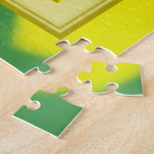 Gelbblütenrahmen für das Foto Puzzle (Seite)