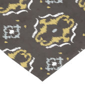 Gelbbraun-Kat-Stammmuster Kurzer Tischläufer (Ecke)