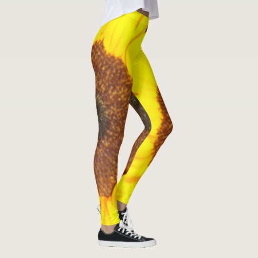 Gelbbraun-Leggings Leggings (Rechts)