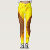 Gelbbraun-Leggings Leggings (Vorderseite)