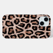 Gelbbraun-Leopard-Tier Case-Mate iPhone Hülle (Rückseite (Horizontal))