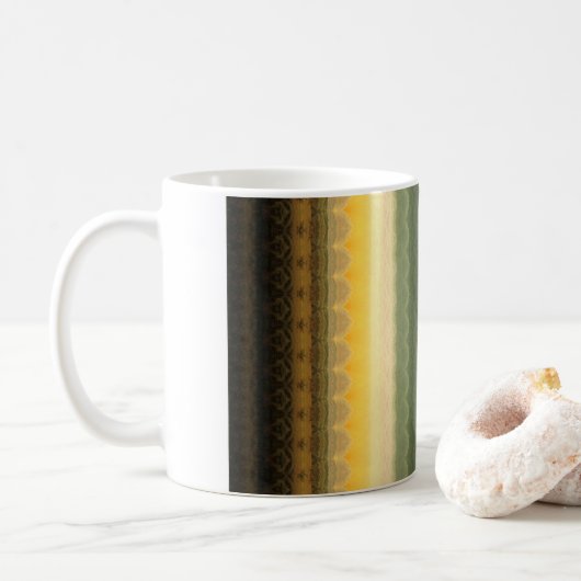 Gelbbraun-Tasse Kaffeetasse (Mit Donut)