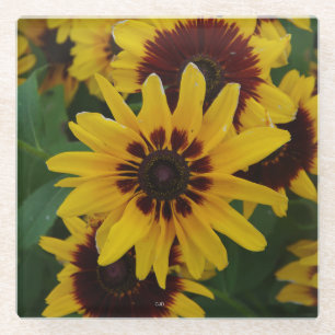 Gelbbraune Blume Untersetzer