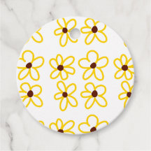 Gelbbraune Sonnenblumenmuster Blumenmuster