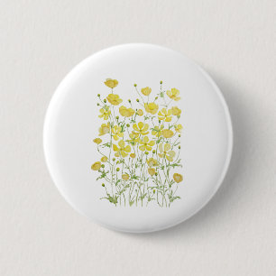 Gelbbutterbecher Blume Button