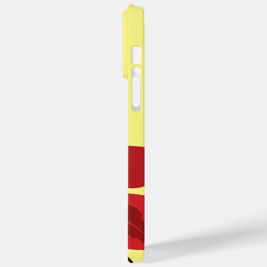 Gelbe Abdeckung Case-Mate iPhone Hülle (Rückseite / Links)