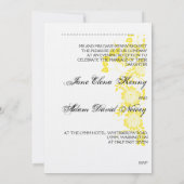 Gelbe ABEND Einladung (Rückseite)