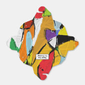 Gelbe Abstrakte Günstige Box Geschenkschachtel (Ungefaltet)