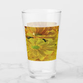 Gelbe Abstrakte Milchprodukte Glas (Rückseite)