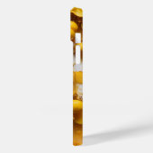 Gelbe Abstrakte Tapete Case-Mate iPhone Hülle (Rückseite / Links)