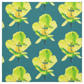 Gelbe abstrakte Wasserfarbe Stoff (Muster)