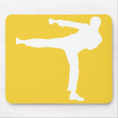 Gelbe Amber Martial Arts Mousepad (Vorne)