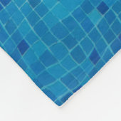 Gelbe Ananas Fleecedecke (Ecke)