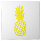 Gelbe Ananas Fliese (Vorderseite)