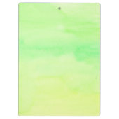 Gelbe Ananas Klemmbrett (Rückseite)