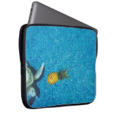 Gelbe Ananas Laptopschutzhülle (Vorne Rechts)