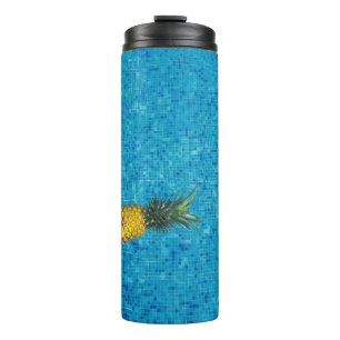 Gelbe Ananas Thermosbecher