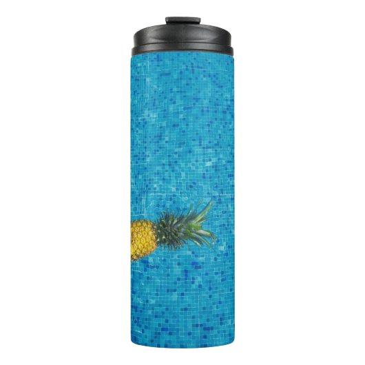 Gelbe Ananas Thermosbecher (Vorderseite)