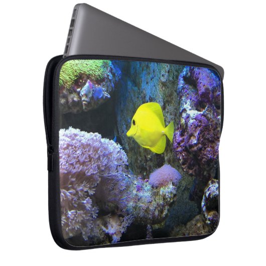 Gelbe Angele Laptopschutzhülle (Vorne Rechts)