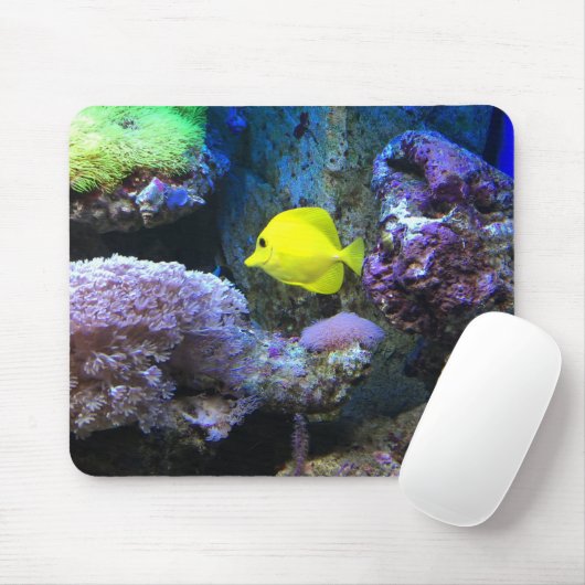 Gelbe Angele Mousepad (Mit Mouse)