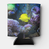 Gelbe Angele und Cornflakes Foto Dosenkühler (Vorderseite)